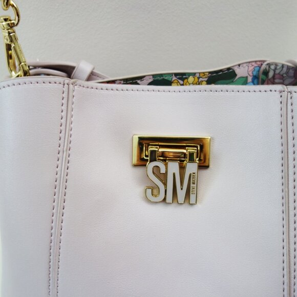 Steve Madden Blush Pink Faux Leather Handbag Crossbody NWT! - Picture 8 of 10